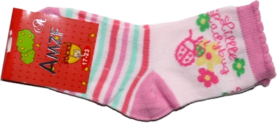 Ponožky klasické dívčí bavlněné 236-1- 236/23