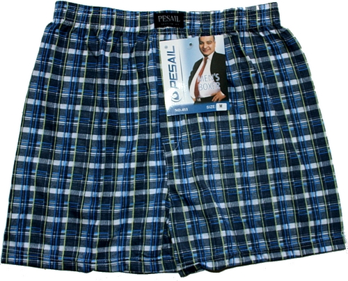 Pánské trenýrky pohodné a vzdušné 411 modrá TM