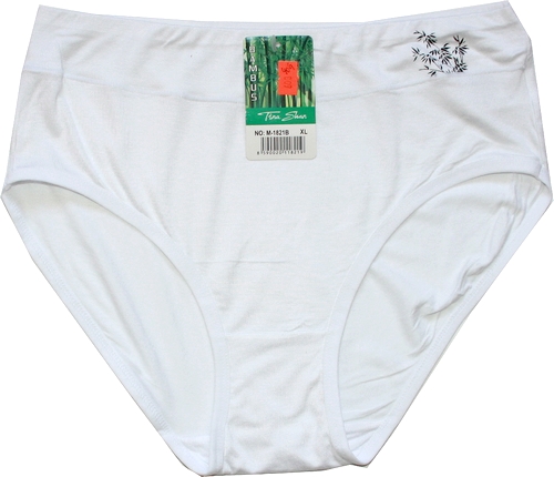 Dámské kalhotky bamusové pro ženy 1821 bílé 603/3