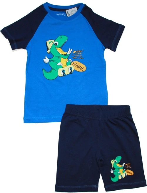 Chlapecké letní pyžamo, komplet Wolf  2363 680/13