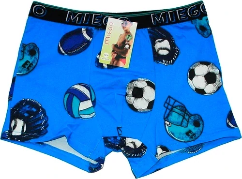 Chlapecké trenýrky bambusové míče pro kluky 3108 modré 779/29