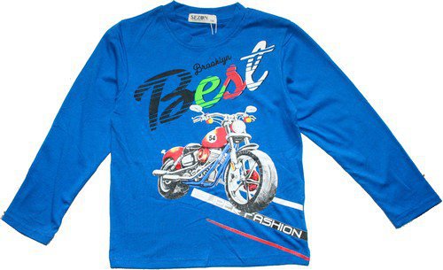 Chlapecké tričko MOTORKA modré 885/18 vel. 146