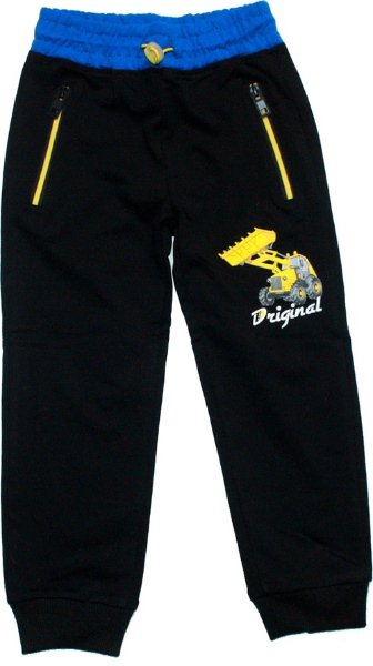 Dětské tepláky pro kluky 5963 černé 