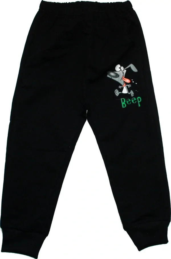 Chlapecká tepláková souprava, komplet  3 kusy černá 13747  - 323/8