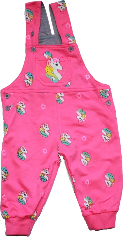 Dětské tepláčky laclíky JEDNOROŽEC růžové 3458 vel. 80