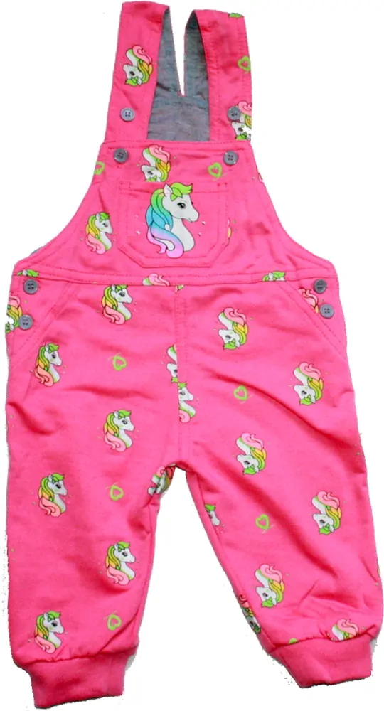 Dětské tepláčky laclíky JEDNOROŽEC růžová 3458 - 425/127