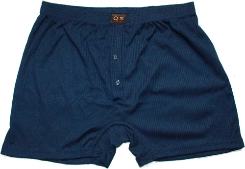 Pánské trenky pro muže žebrované M759 tyrkys