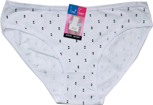 Dámské kalhotky bokové šipky Z035 bílé 606-2