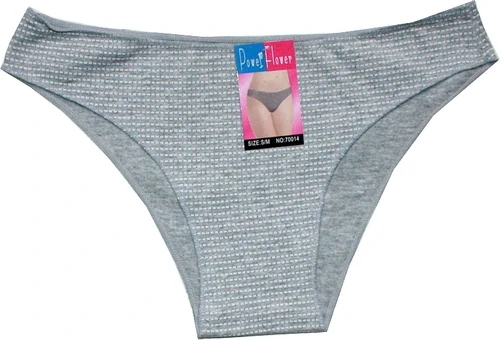 Dámské bokové kalhotky 70014 šedé 606-17