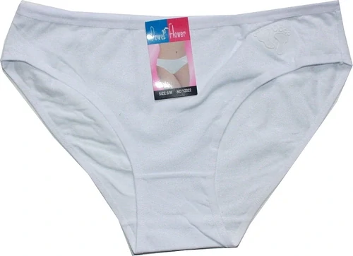 Dámské kalhotky bokové tapičky Z022 bílé