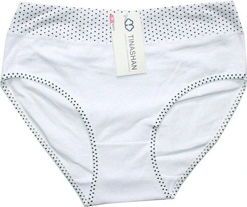 Dámské kalhotky do pasu M805 bílé 598-202