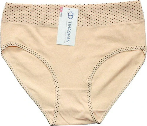 Dámské kalhotky do pasu M805 žlutá 598-219