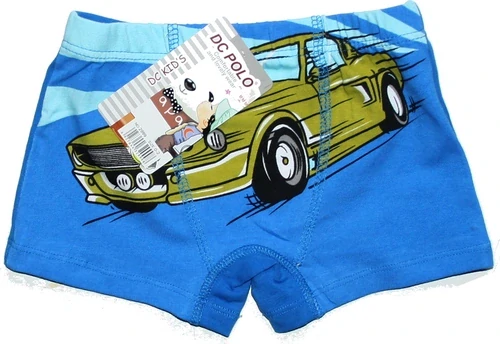 Chlapecké trenýrky s autem 4-2999 DC POLO 768/16