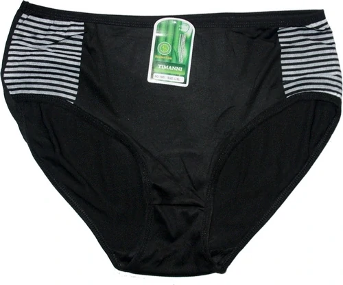 Dámské kalhotky bambusové jednobarevné levné 1987ČER 605/45