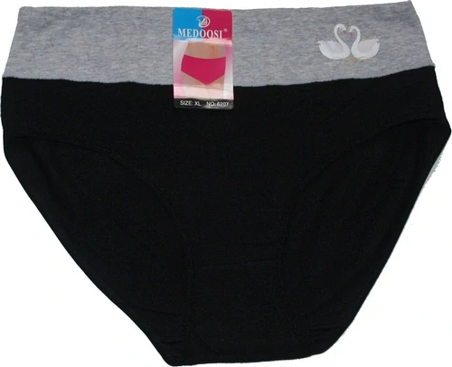 Dámské kalhotky do pasu dvě labutě 6207 ČE 