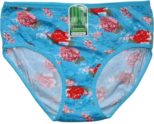 Dámské kalhotky bambusové květinový motiv 1914 MO