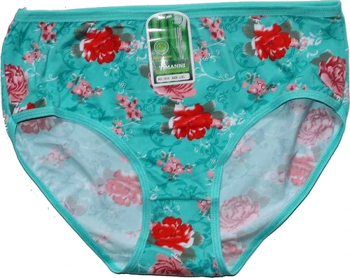 Dámské kalhotky bambusové květinový motiv 1914 ZE 605/55