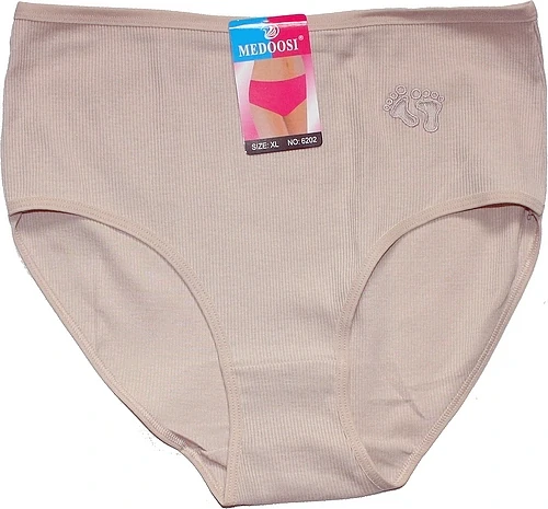 Dámské kalhotky do pasu řádkové dvě tapičky 6202 RŮS 599-54