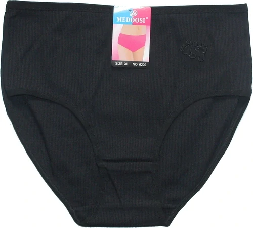 Dámské kalhotky do pasu řádkové dvě tapičky 6202 ČE 599-60