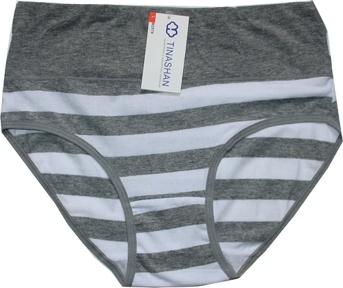 Dámské kalhotky do pasu PRUHY M2878 ŠE 598-225