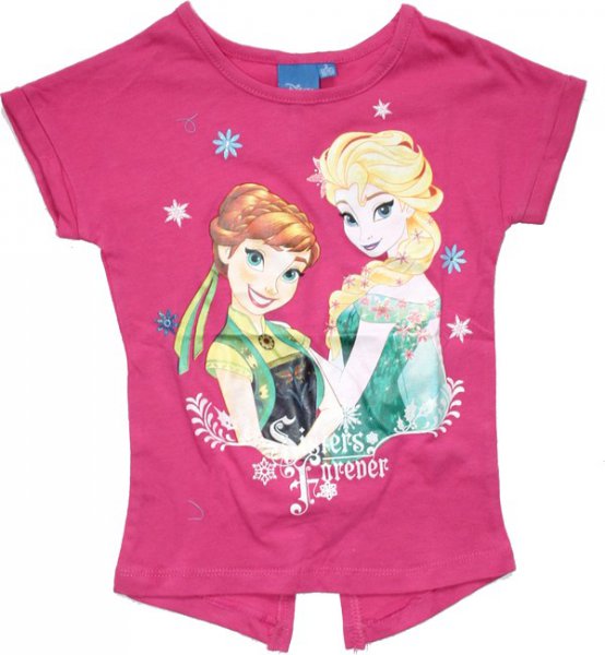 Dívčí tričko Ledové království Frozen růžové 431/91 vel. 98