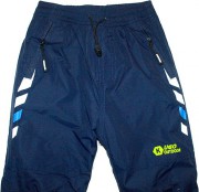 Dětské OUTDOOROVÉ zateplené kalhoty 7091 modré 641/8 104