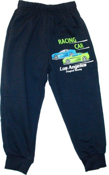 Chlapecké tepláky pro kluky RACING CAR 3007 647/146 vel. 98