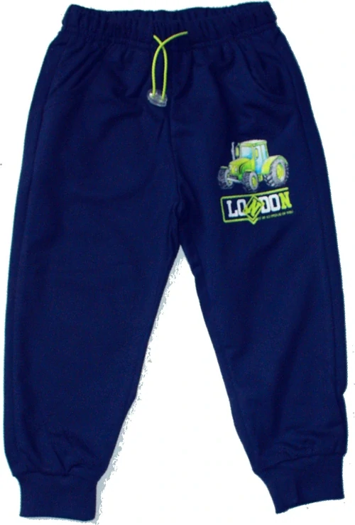 Chlapecká tepláková souprava Traktor 9307 modrá a šedá 321/5