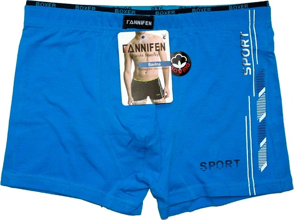 Pánské trenýrky, boxerky FANNIFEN vel. M -3XL G55514 černé Z 752/4