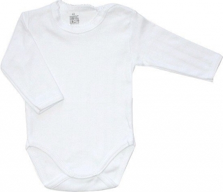 Kojenecké bílé body pro novorozence bílá 276/5 vel. 80