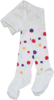 Dívčí punčocháče levné 16014-2 bílé