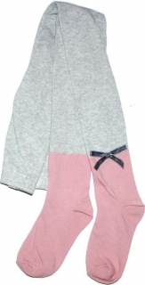 Dětské punčocháče dívčí a chlapecké šedá 371/H3 vel. 140/146