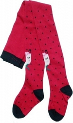 Dívčí punčocháče Wolf pro holky 1-16 malinové 