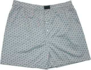 Pánské trenýrky šedé větší velikosti 3XL- 6XL 
