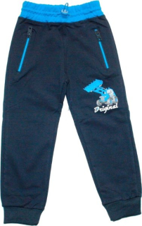 Dětské tepláky pro kluky 5963 modré 