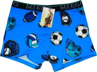 Chlapecké trenýrky bambusové míče pro kluky 3108 modré 