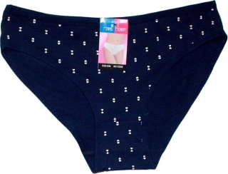 Dámské kalhotky bokové šipky Z035 modré
