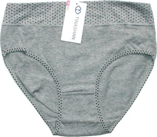 Dámské kalhotky do pasu M805 šedá