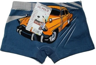 Chlapecké trenýrky s autem 1-2999 DC POLO