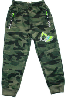 Maskáčkové dětské tepláky ARMY 277 